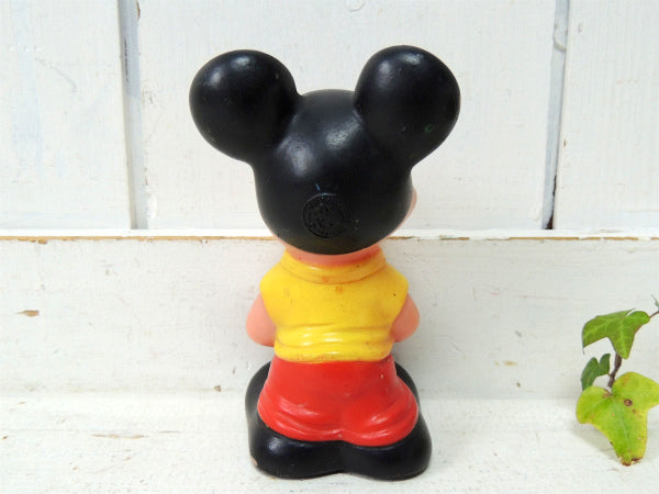 ミッキーマウス イタリア製 スクイーキー・60's ヴィンテージ・ラバードール・人形・オモチャ