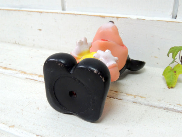 ミッキーマウス イタリア製 スクイーキー・60's ヴィンテージ・ラバードール・人形・オモチャ