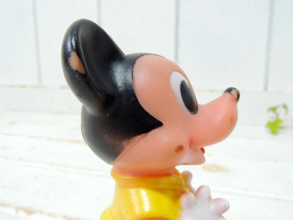 ミッキーマウス イタリア製 スクイーキー・60's ヴィンテージ・ラバードール・人形・オモチャ