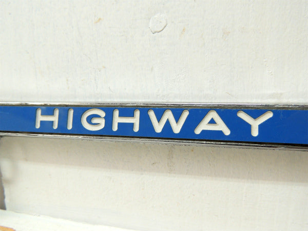 【バイク・HIGHWAY・WANDERER】USサイズ・ヴィンテージ・ライセンスフレーム