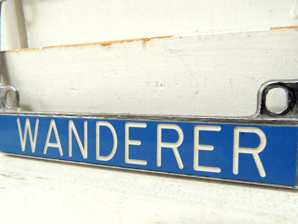 【バイク・HIGHWAY・WANDERER】USサイズ・ヴィンテージ・ライセンスフレーム