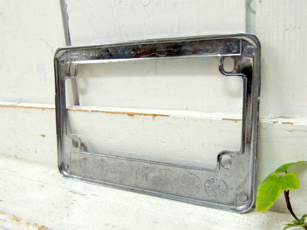 【バイク・HIGHWAY・WANDERER】USサイズ・ヴィンテージ・ライセンスフレーム