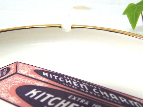 ワックスペーパー&ペーパーナプキン柄・アドバタイジング・ビンテージ・灰皿/アシュトレイ USA