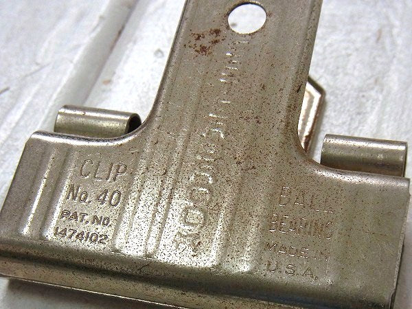 【ESTERBROOK】スチール製・ヴィンテージ・クリップ/ペーパークリップ USA