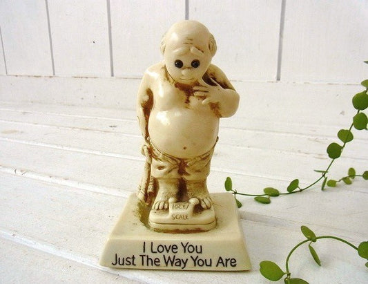 【Just The Way You Are】70’s・ヴィンテージ・メッセージドール/人形/結婚記念