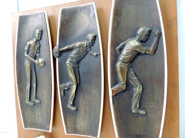 OLYMPIA オリンピアビール アドバタイジング・ボウリング・60's・ヴィンテージ・サイン・看板