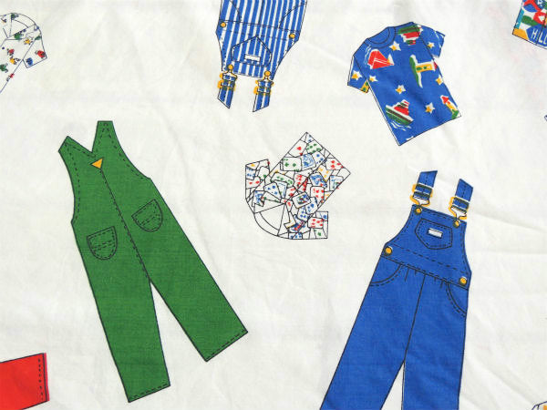 OshKosh オシュコシュ・子供服・ノベルティ・80's ヴィンテージ・ユーズドシーツ(ボックス)