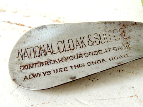 ナショナル・ALWAYS USE THIS アメリカンビンテージ・靴べら・シューホーン USA