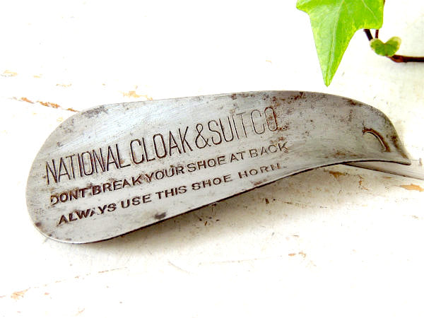 ナショナル・ALWAYS USE THIS アメリカンビンテージ・靴べら・シューホーン USA