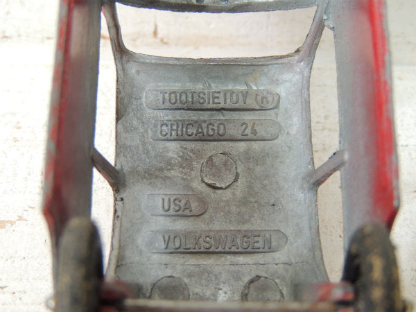 【TOOTSIETOY・ミニカー】VW・フォルクスワーゲン・ビートル・ビンテージ・ブリキカー・自動車
