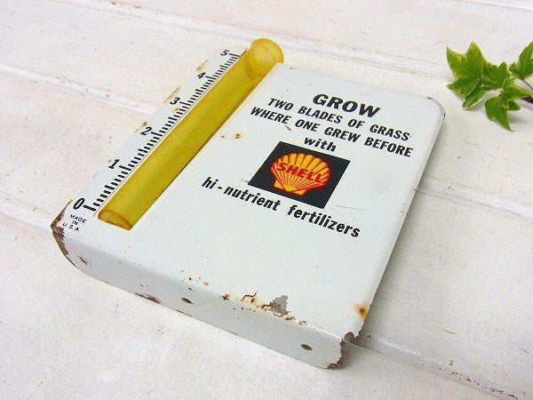 【SHELL・オイル】シェル・ブリキ製・ヴィンテージ・試験管スタンド・USA・モーター系