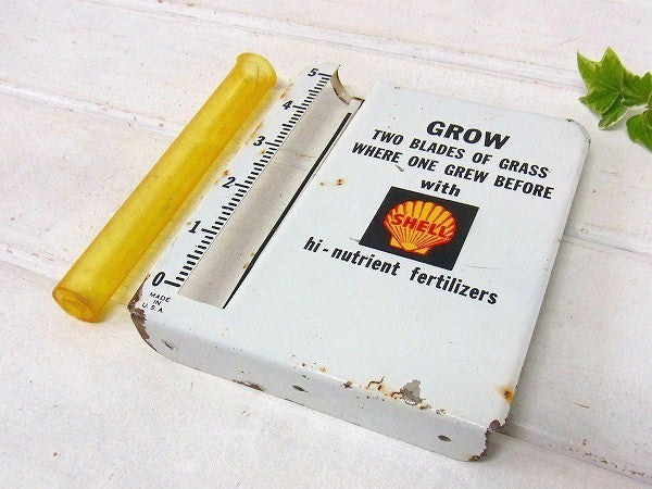 【SHELL・オイル】シェル・ブリキ製・ヴィンテージ・試験管スタンド・USA・モーター系