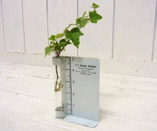 【Standard Oil】スタンダードオイル・ブリキ製・ヴィンテージ・試験管スタンド USA