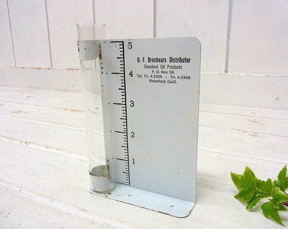 【Standard Oil】スタンダードオイル・ブリキ製・ヴィンテージ・試験管スタンド USA