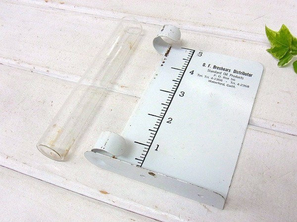 【Standard Oil】スタンダードオイル・ブリキ製・ヴィンテージ・試験管スタンド USA