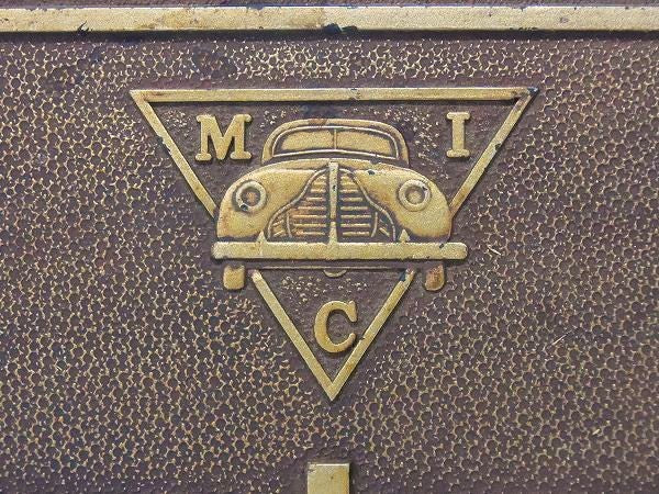 MIC ニューヨーク アメ車 看板 クラシックカー 30's ヴィンテージ サイン ネームプレート USA