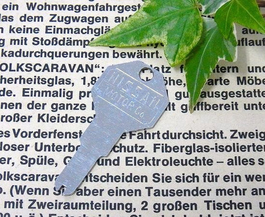 NISSAN ニッサン MOTOR Co アメリカ・古鍵・ビンテージ・自動車 キー・USA KEY