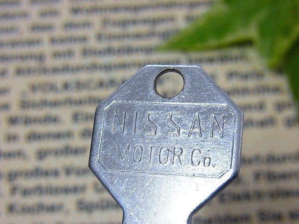 NISSAN ニッサン MOTOR Co アメリカ・古鍵・ビンテージ・自動車 キー・USA KEY