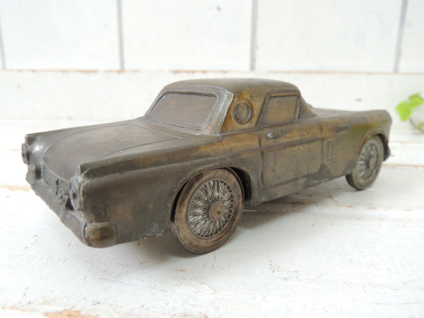 1955y・フォード サンダーバード ビンテージ・アドバタイジング・クラシックカー・ミニカー・貯金箱