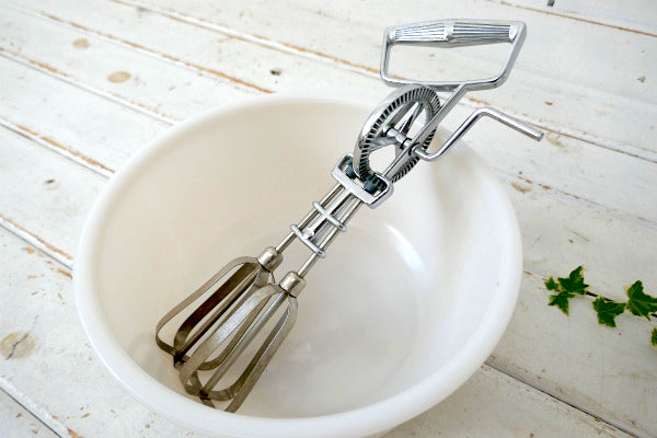 EKCO MARY ANN 手動式 50's ヴィンテージ ハンドミキサー 泡立て器 アメリカ製