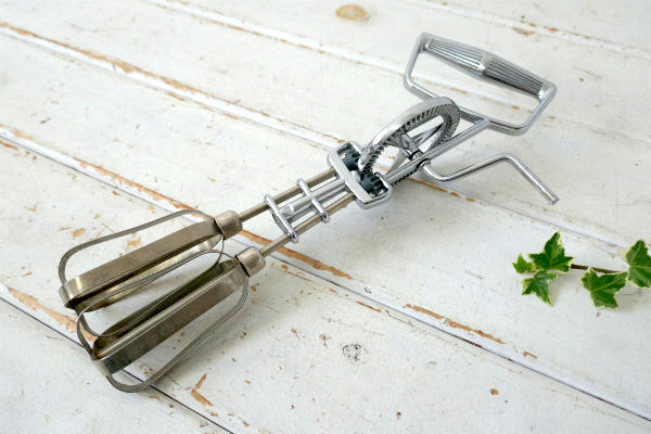 EKCO MARY ANN 手動式 50's ヴィンテージ ハンドミキサー 泡立て器 アメリカ製