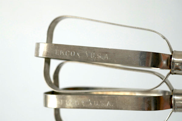 EKCO MARY ANN 手動式 50's ヴィンテージ ハンドミキサー 泡立て器 アメリカ製