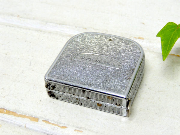 【MILLERS FALLS/10FT】ヴィンテージ・メジャーテープ・巻尺・USA・工業系・工具