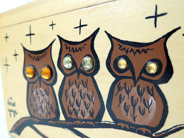 Enid Collins エニッドコリンズ・US・フクロウ・ヴィンテージ・木製 バッグ・ハンドバッグ