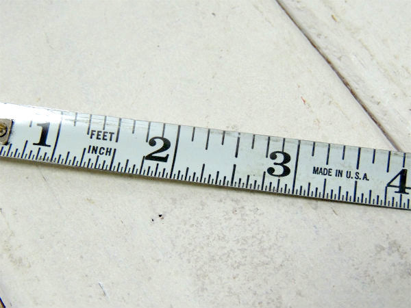 【MILLERS FALLS/10FT】ヴィンテージ・メジャーテープ・巻尺・USA・工業系・工具