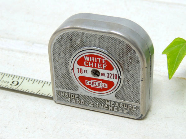 【Carlson&Sullivan・10FT】ビンテージ・メジャーテープ・巻尺・USA・工具・工業系