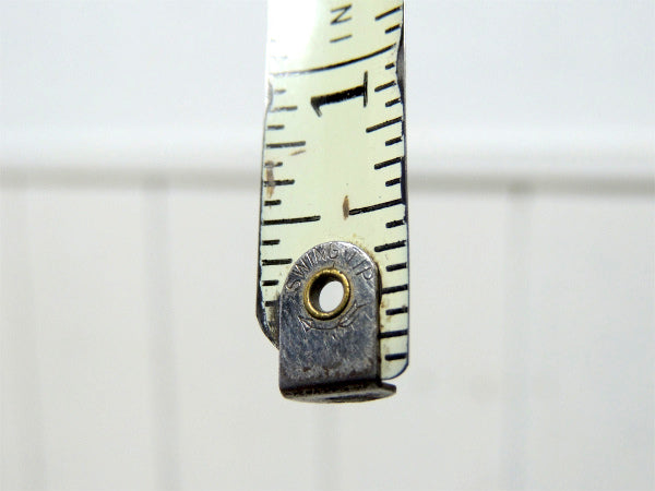 【Carlson&Sullivan・10FT】ビンテージ・メジャーテープ・巻尺・USA・工具・工業系