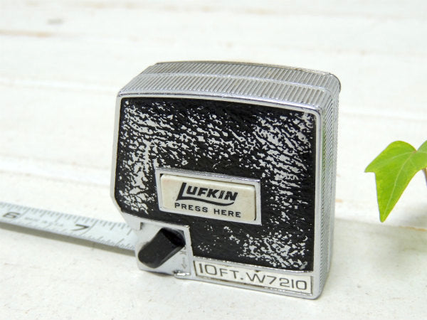 LUFKIN・USA・10FT ヴィンテージ・メジャーテープ・巻尺・ハンドツール・ベルトホルダー付