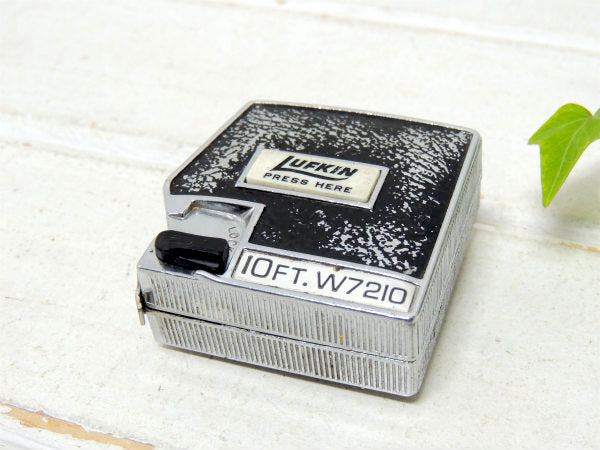 LUFKIN・USA・10FT ヴィンテージ・メジャーテープ・巻尺・ハンドツール・ベルトホルダー付