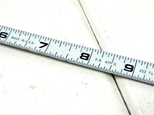 LUFKIN・USA・10FT ヴィンテージ・メジャーテープ・巻尺・ハンドツール・ベルトホルダー付