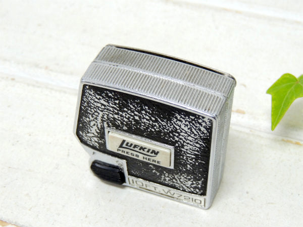 LUFKIN・USA・10FT ヴィンテージ・メジャーテープ・巻尺・ハンドツール・ベルトホルダー付