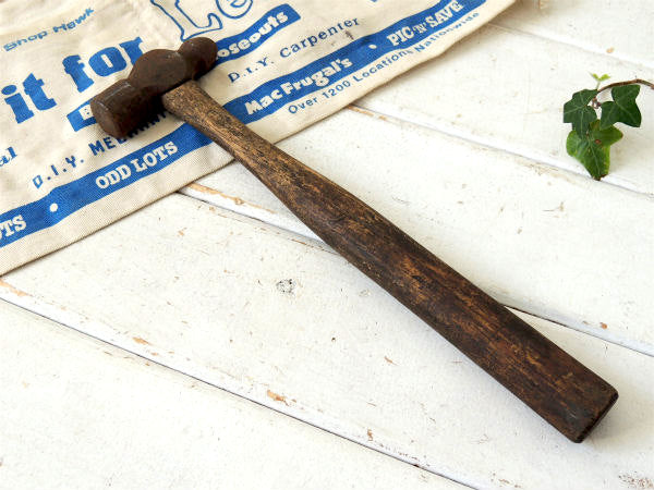 TRUE TEMPER ヴィンテージ・ハンマー・金槌・ツール・大工道具・ウッドハンドル・DIY