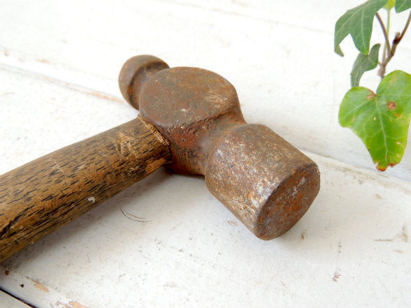 【ヘビーウエイト】ヴィンテージ・ハンマー・金槌・ツール・大工道具・ウッドハンドル・DIY・USA