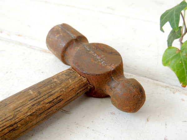 【ヘビーウエイト】ヴィンテージ・ハンマー・金槌・ツール・大工道具・ウッドハンドル・DIY・USA