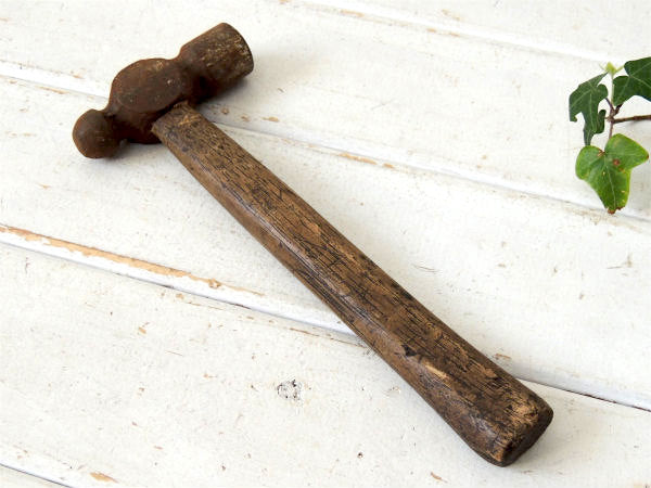 【ヘビーウエイト】ヴィンテージ・ハンマー・金槌・ツール・大工道具・ウッドハンドル・DIY・USA