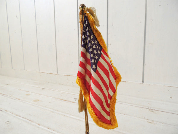 【アメリカ合衆国・50州・USA】ヴィンテージ・卓上・アメリカンフラッグ/星条旗/インテリア