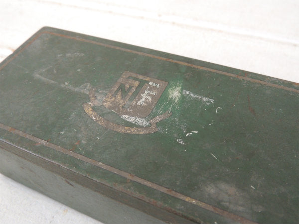 【TOBACCO・葉巻缶・NY】②アンティーク・OLD・タバコ缶・ティン缶・ブリキ缶