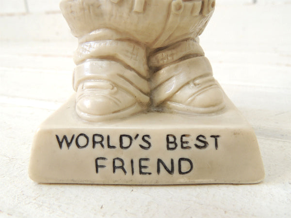 【World's Best Friend】70's・ヴィンテージ・メッセージドール/人形/プレゼント