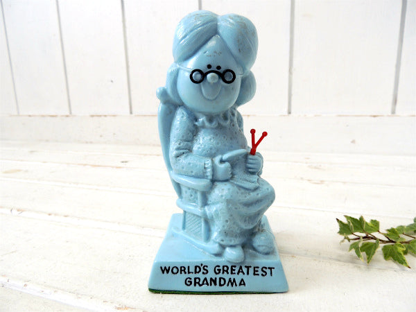 【World's Greatest Grandma】グランマ・ヴィンテージ・メッセージドール/人形