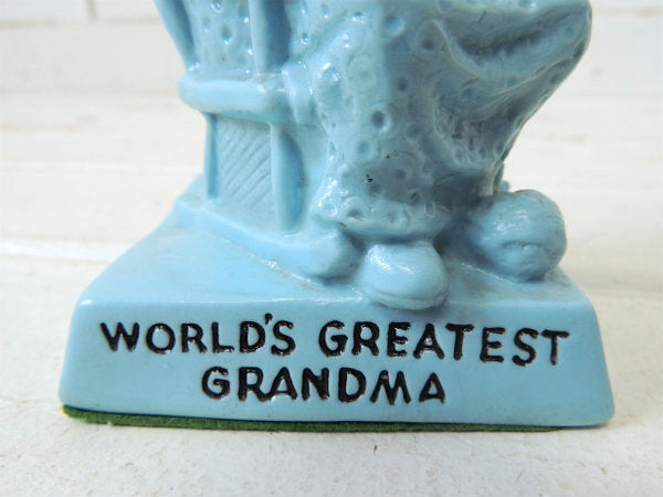 【World's Greatest Grandma】グランマ・ヴィンテージ・メッセージドール/人形