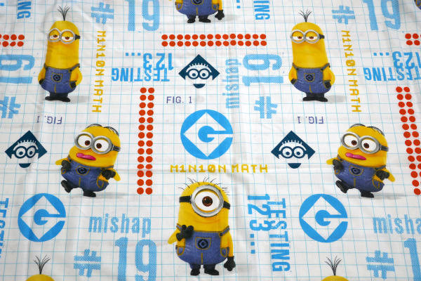 ミニオンズ スチュアート&ボブ&ケビン キャラクター ユーズドシーツ(フラットタイプ) USA