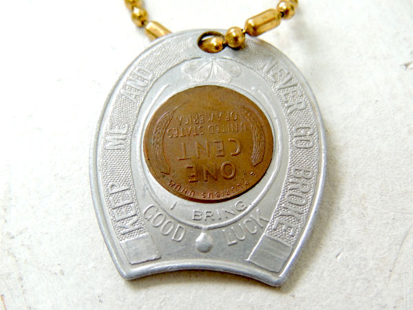 【GOOD LUCK】1956y・キーホルダー・コイン&古鍵2本付き・ラスベガス・カジノ