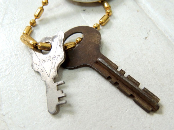 【GOOD LUCK】1956y・キーホルダー・コイン&古鍵2本付き・ラスベガス・カジノ