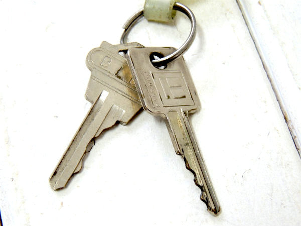 【ARCO・ガソリンスタンド】キーホルダー・鍵2本付き・USA・ビンテージ・GM