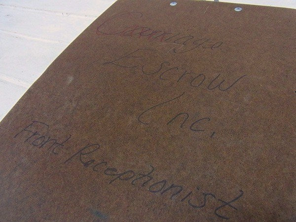 【SAUNDERS】クリップボード/バインダー USA