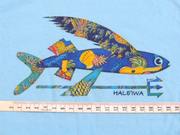 【Patagonia】パタゴニア・ハレイワ店限定・フライングフィッシュ・レディースTシャツ(XS)